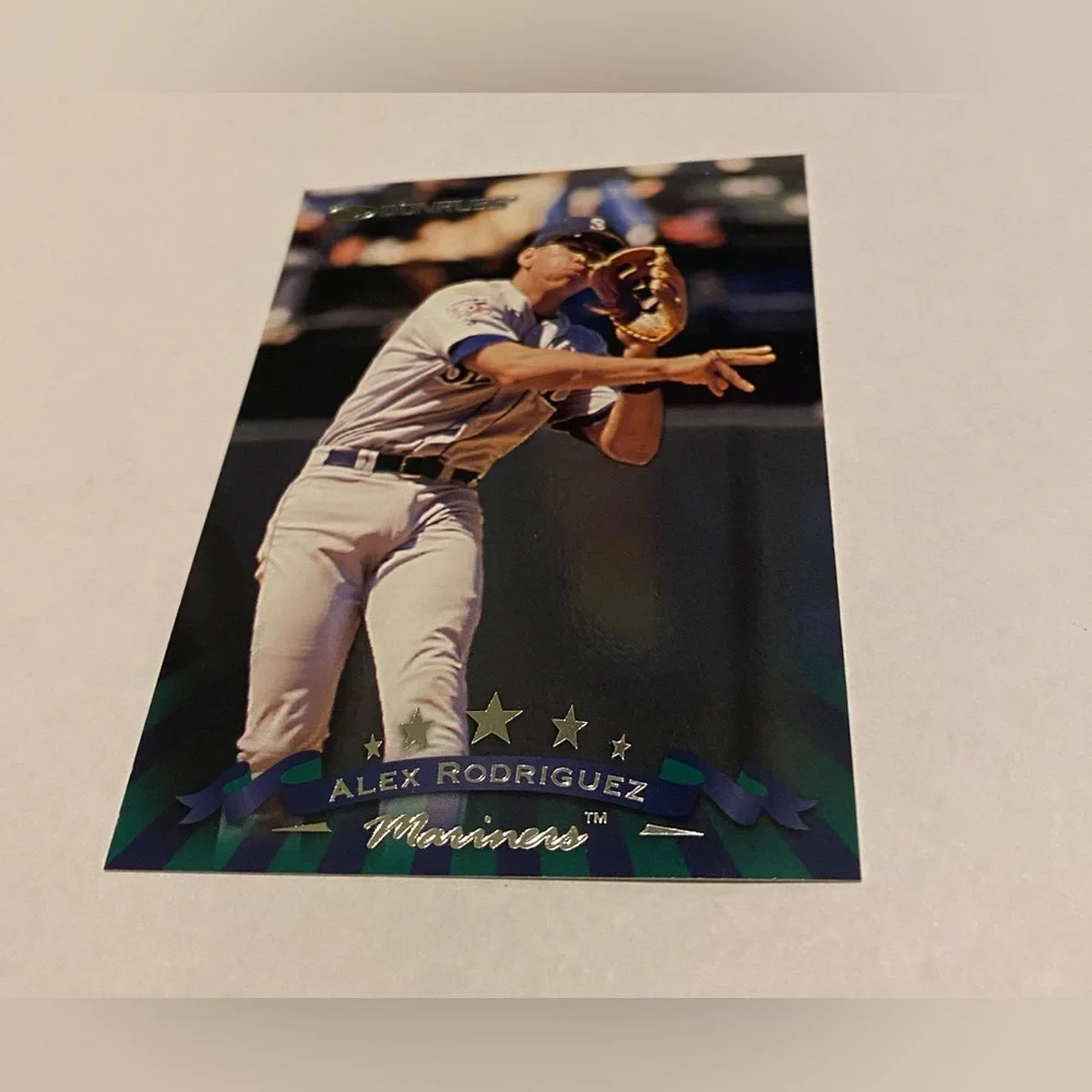 Alex Rodriguez 1997 Donruss Baseball Card vintage Collectible